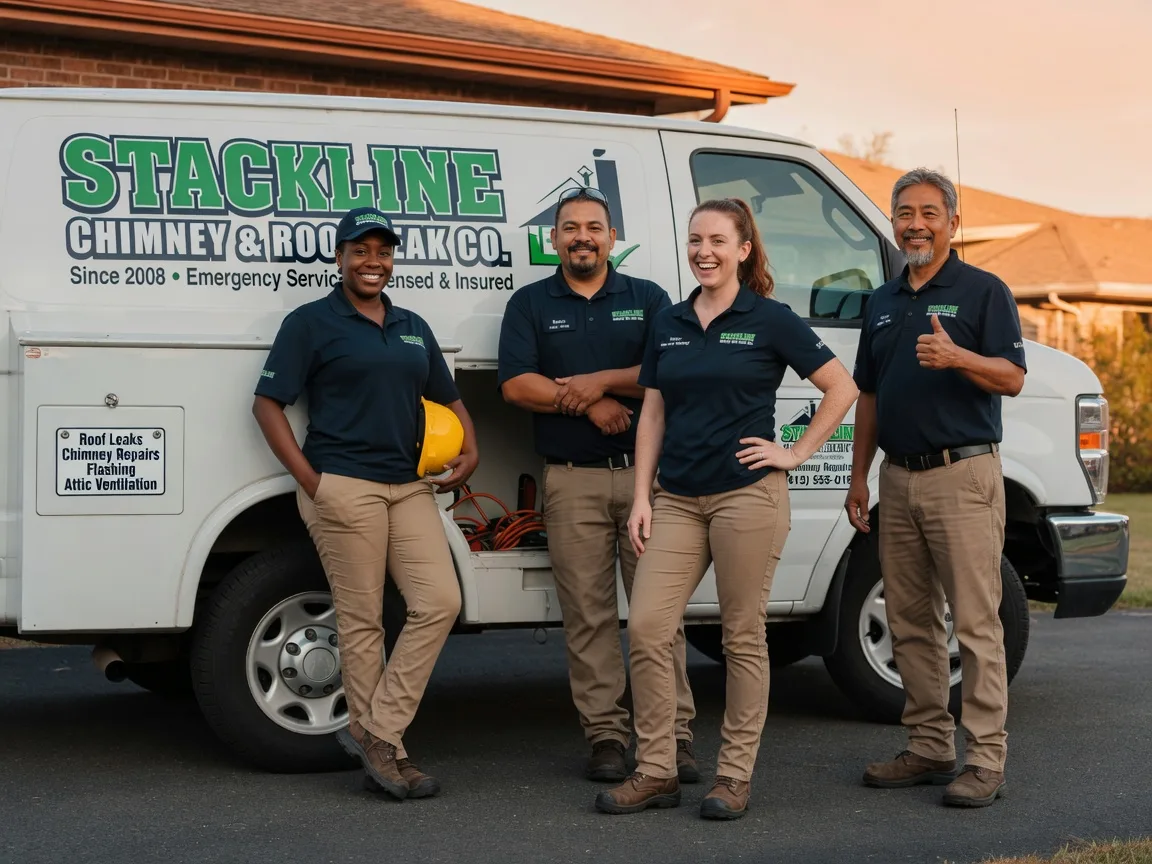 Chimney flashing repair company in Wayside, TX